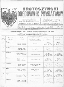 Krotoszyński Orędownik Powiatowy 1920.05.15 R.72 Nr46