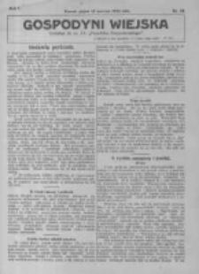 Gospodyni Wiejska. 1916.06.16 R.1 nr12