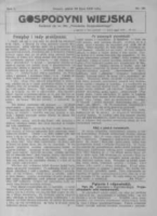 Gospodyni Wiejska. 1916.07.28 R.1 nr18