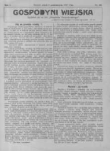 Gospodyni Wiejska. 1916.10.06 R.1 nr28