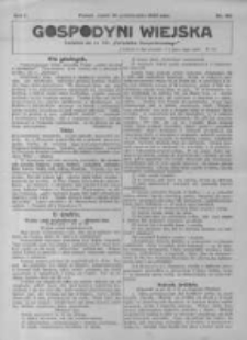 Gospodyni Wiejska. 1916.10.20 R.1 nr30