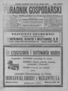Poradnik Gospodarski. Pismo Tygodniowe. 1925.02.22 R.36 nr8