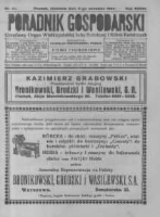 Poradnik Gospodarski. Pismo Tygodniowe. 1925.09.06 R.36 nr36