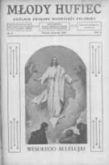 Młody Hufiec: okólnik Związku Młodzieży Polskiej 1928 kwiecień R.2 Nr4