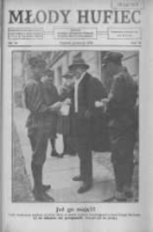 Młody Hufiec: okólnik Związku Młodzieży Polskiej 1929 grudzień R.3 Nr12