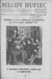 Młody Hufiec: okólnik Związku Młodzieży Polskiej 1930 maj R.4 Nr5