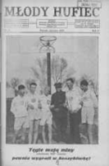 Młody Hufiec: okólnik Związku Młodzieży Polskiej 1930 czerwiec R.4 Nr6