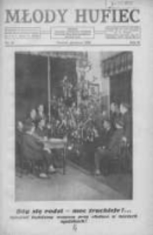 Młody Hufiec: okólnik Związku Młodzieży Polskiej 1930 grudzień R.4 Nr12