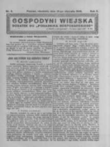 Gospodyni Wiejska. 1925.01.18 R.10 nr3