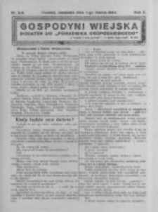 Gospodyni Wiejska. 1925.03.01 R.10 nr8-9
