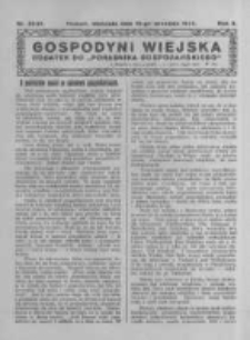 Gospodyni Wiejska. 1925.09.13 R.10 nr36-37