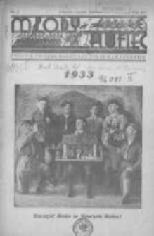 Młody Hufiec: okólnik Związku Młodzieży Polskiej w Poznaniu 1933 styczeń R.7 Nr1