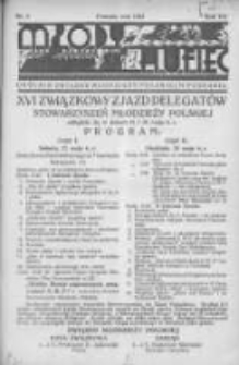Młody Hufiec: okólnik Związku Młodzieży Polskiej w Poznaniu 1933 maj R.7 Nr5