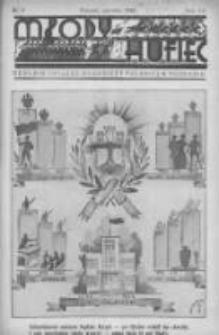 Młody Hufiec: okólnik Związku Młodzieży Polskiej w Poznaniu 1933 czerwiec R.7 Nr6