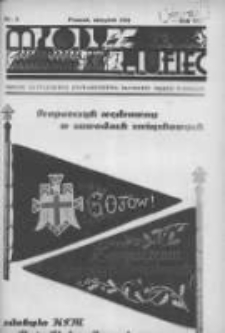 Młody Hufiec: okólnik Katolickiego Stowarzyszenia Młodzieży Męskiej w Poznaniu 1934 sierpień R.8 Nr8