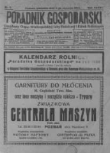 Poradnik Gospodarski. Pismo Tygodniowe. 1926.01.03 R.37 nr1