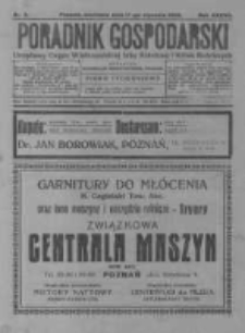 Poradnik Gospodarski. Pismo Tygodniowe. 1926.01.17 R.37 nr3