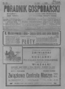 Poradnik Gospodarski. Pismo Tygodniowe. 1926.06.20 R.37 nr25