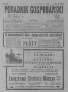 Poradnik Gospodarski. Pismo Tygodniowe. 1926.09.05 R.37 nr36