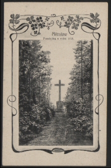 Miłosław: Pamiątka z roku 1863