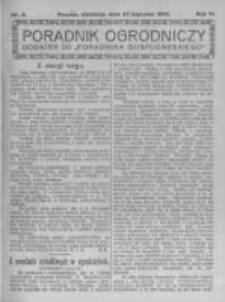 Poradnik Ogrodniczy. 1922.01.29 R.3 nr5