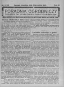 Poradnik Ogrodniczy. 1922.09.17 R.3 nr37-38