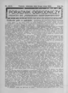 Poradnik Ogrodniczy. 1925.05.24 R.6 nr20-21