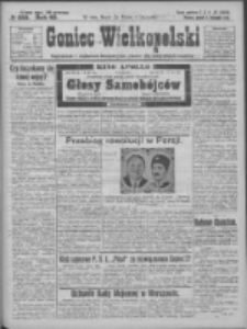 Goniec Wielkopolski: najtańsze pismo codzienne dla wszystkich stanów 1925.11.06 R.48 Nr258