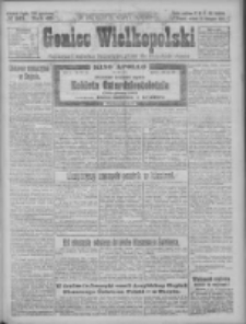 Goniec Wielkopolski: najtańsze pismo codzienne dla wszystkich stanów 1925.11.10 R.48 Nr261