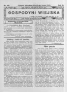 Gospodyni Wiejska. 1926.02.28 R.11 nr8-9