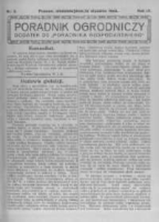 Poradnik Ogrodniczy. 1923.01.14 R.4 nr2