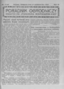 Poradnik Ogrodniczy. 1923.10.21 R.4 nr41-42