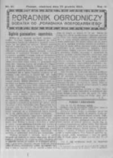 Poradnik Ogrodniczy. 1923.12.23 R.4 nr51
