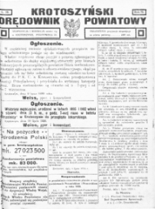 Krotoszyński Orędownik Powiatowy 1920 R.72 Nr59