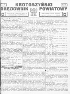 Krotoszyński Orędownik Powiatowy 1920 R.72 Nr61