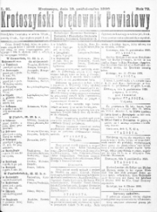 Krotoszyński Orędownik Powiatowy 1920.10.12 R.72 Nr81