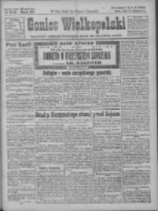 Goniec Wielkopolski: najtańsze pismo codzienne dla wszystkich stanów 1925.11.27 R.48 Nr276