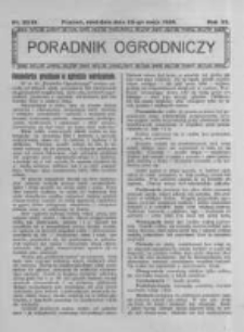 Poradnik Ogrodniczy. 1926.05.23 R.7 nr20-21