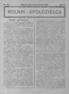 Rolnik Spółdzielca. 1926.12.26 R.3 nr26