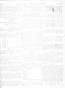 Krotoszyński Orędownik Powiatowy 1920.11.20 R.72 Nr88