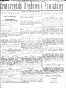 Krotoszyński Orędownik Powiatowy 1920.11.26 R.72 Nr89