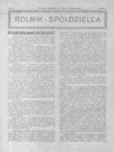 Rolnik Spółdzielca. 1928.02.05 R.5 nr3
