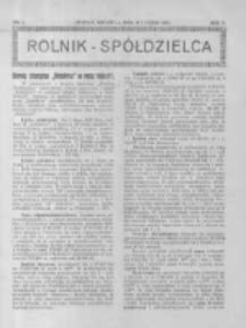 Rolnik Spółdzielca. 1928.02.19 R.5 nr4