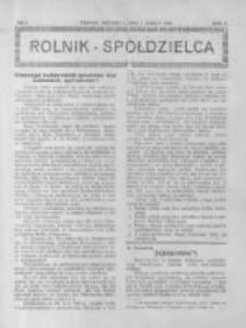 Rolnik Spółdzielca. 1928.03.04 R.5 nr5