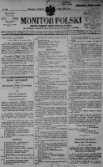 Monitor Polski. Dziennik Urzędowy Rzeczypospolitej Polskiej. 1930.05.01 R.13 nr101