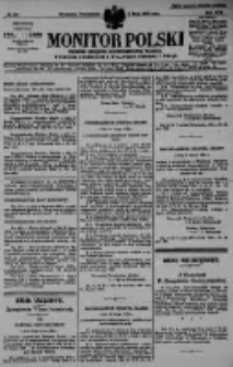 Monitor Polski. Dziennik Urzędowy Rzeczypospolitej Polskiej. 1930.05.05 R.13 nr103