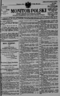 Monitor Polski. Dziennik Urzędowy Rzeczypospolitej Polskiej. 1930.05.23 R.13 nr119