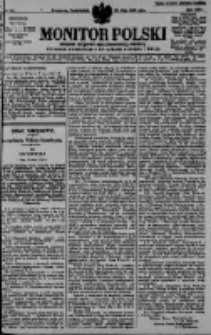 Monitor Polski. Dziennik Urzędowy Rzeczypospolitej Polskiej. 1930.05.26 R.13 nr121