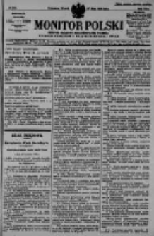 Monitor Polski. Dziennik Urzędowy Rzeczypospolitej Polskiej. 1930.05.27 R.13 nr122