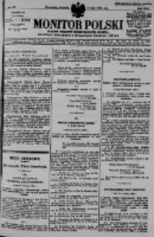 Monitor Polski. Dziennik Urzędowy Rzeczypospolitej Polskiej. 1930.07.03 R.13 nr151